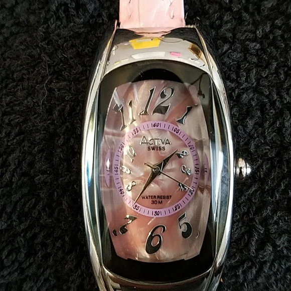 Activa Pink pearl faced Swiss watch, by Invicta Invicta Angel Diamond Accent Women main image 3